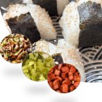 2 pcs Onigiri (Mushroom Tofu, Veggie Spam, Preserved Mustard Green with Tofu)